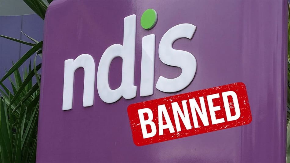 How can I check if an NDIS provider has been banned or fined?