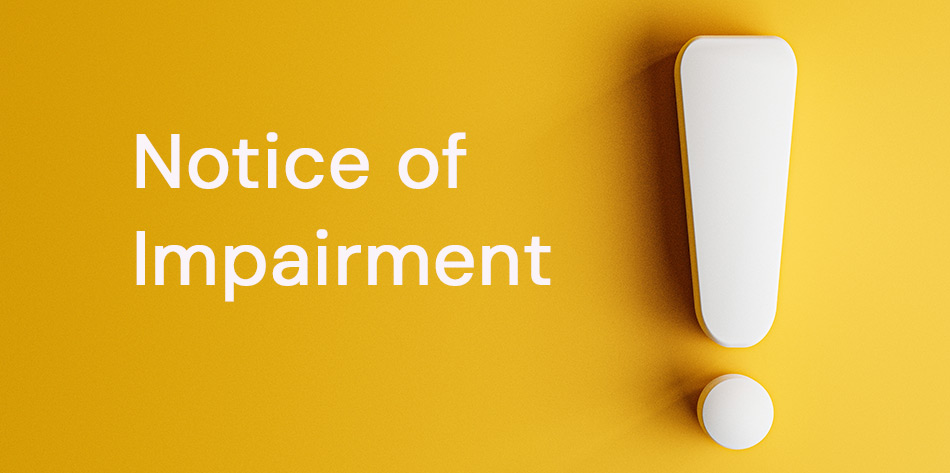 What is an Impairment Notice in the NDIS?