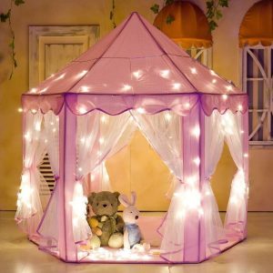 Princess tent for indoor school holiday activities
